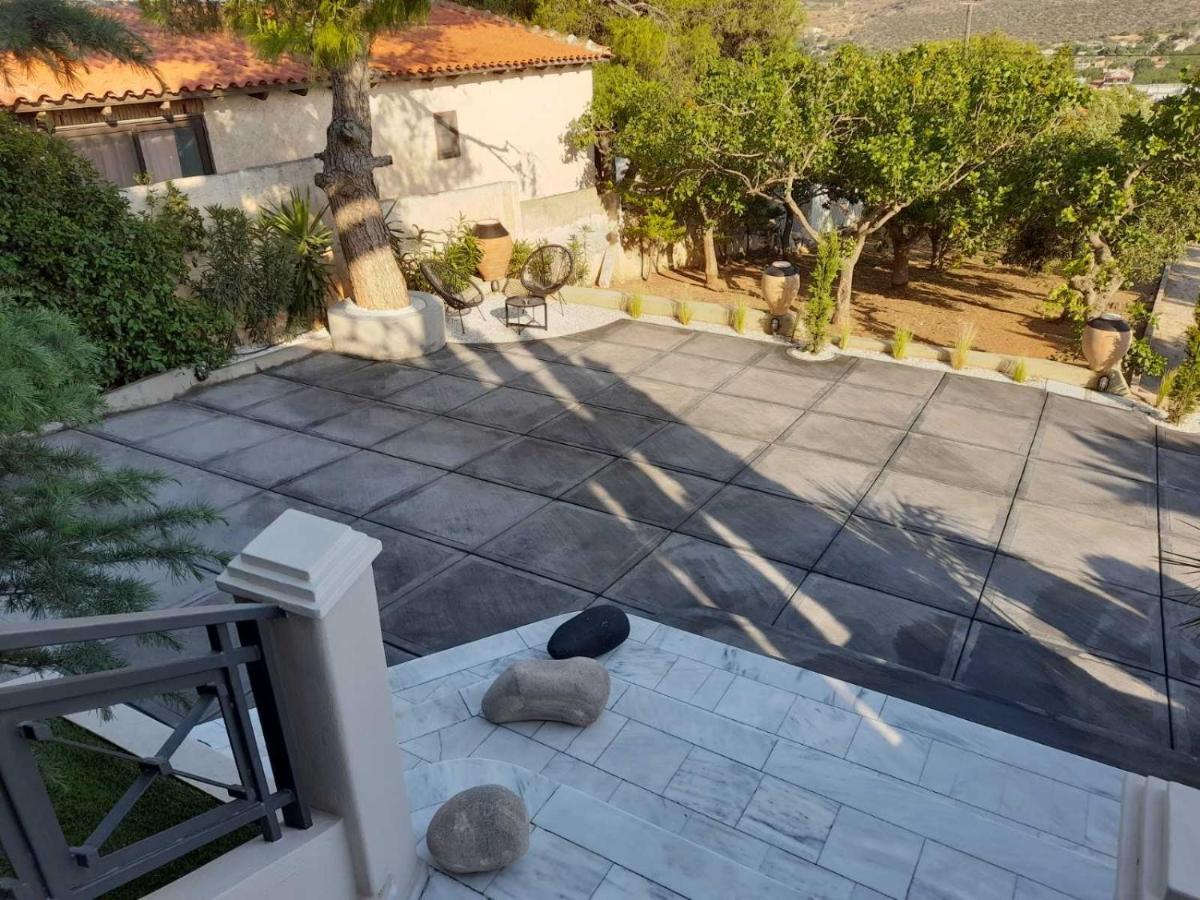 Suite With Garden Agia Marina  외부 사진