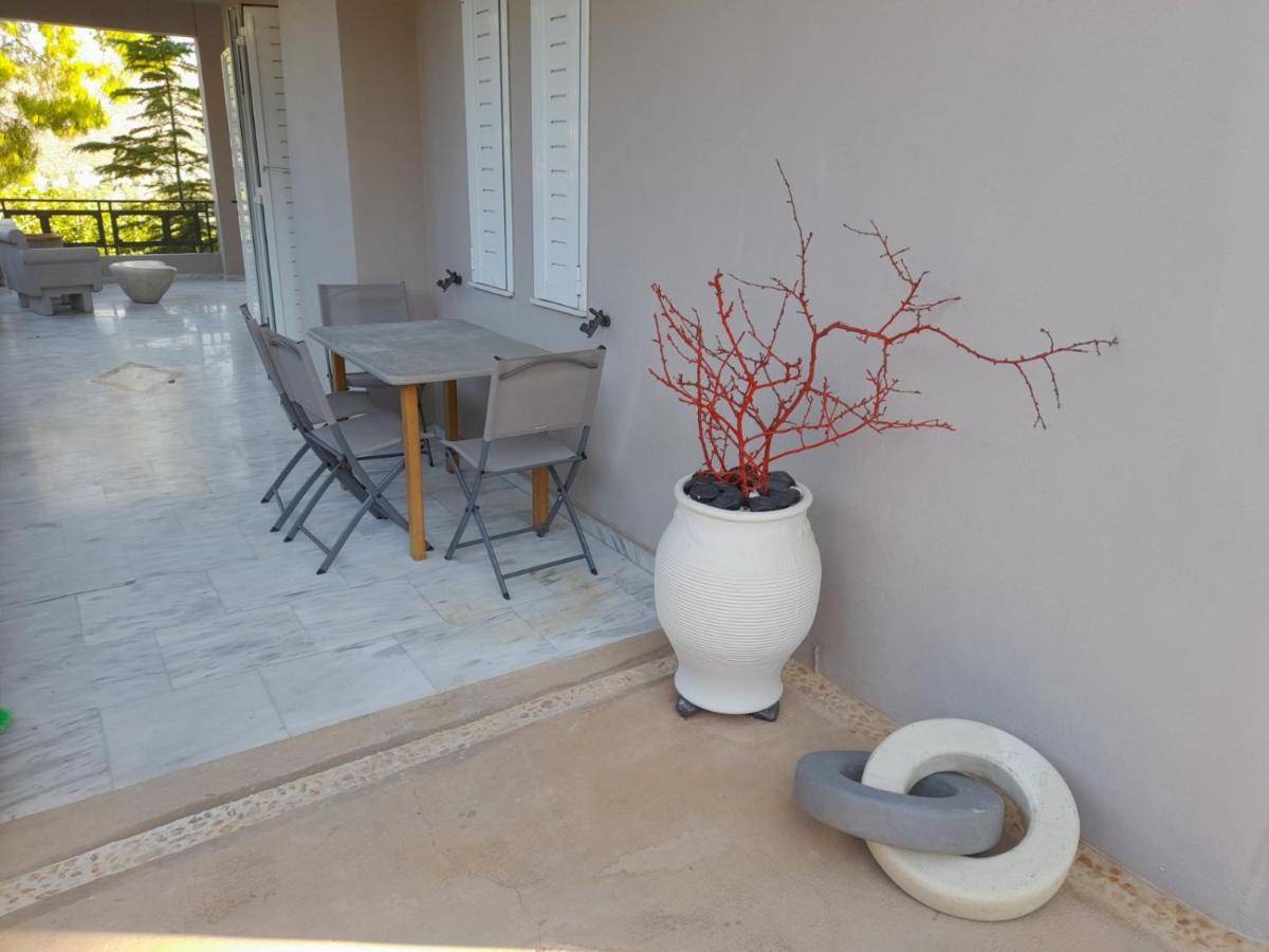 Suite With Garden Agia Marina  외부 사진
