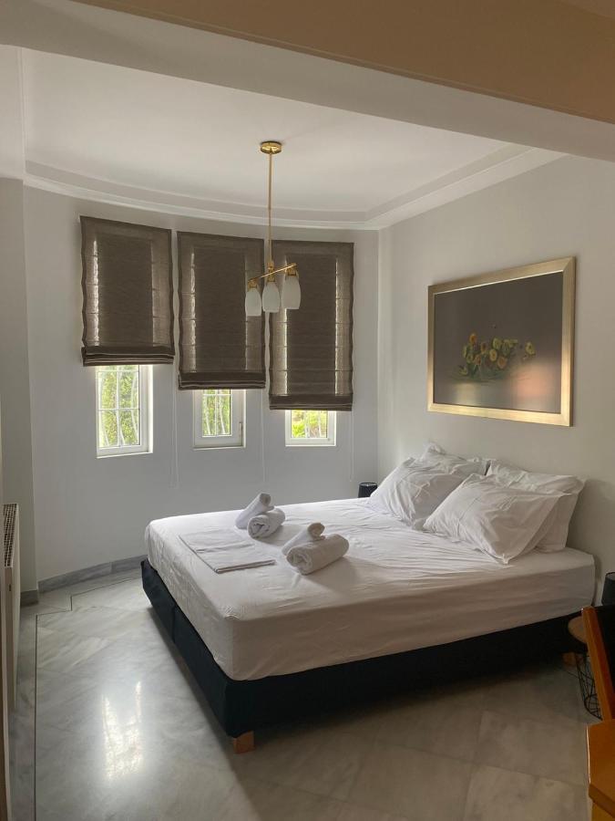 Suite With Garden Agia Marina  외부 사진