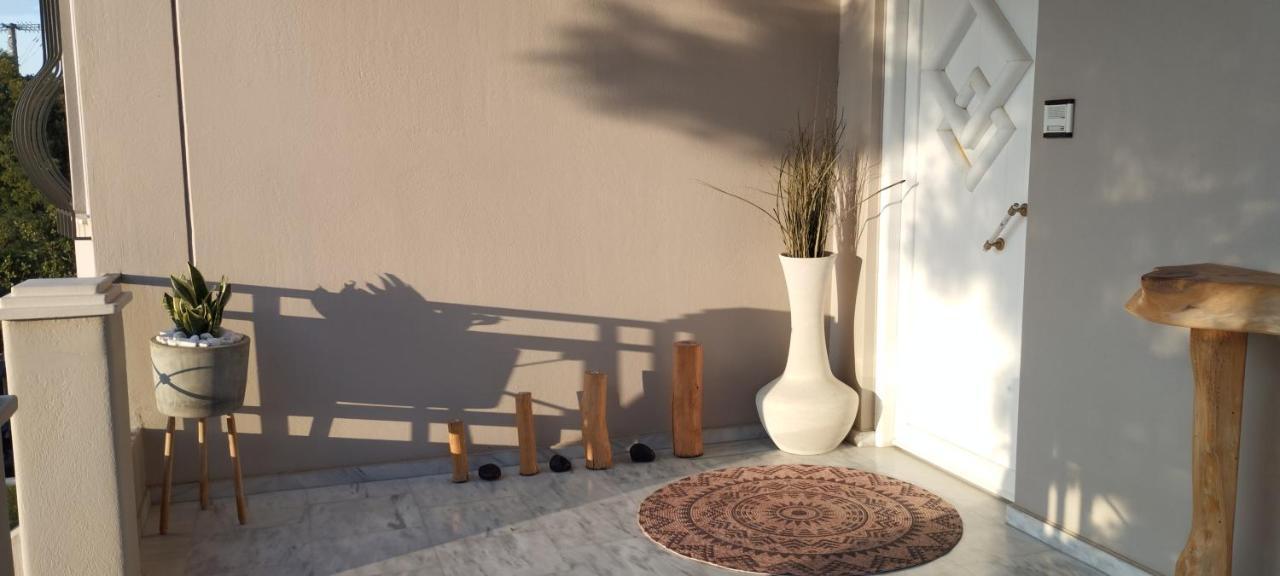Suite With Garden Agia Marina  외부 사진