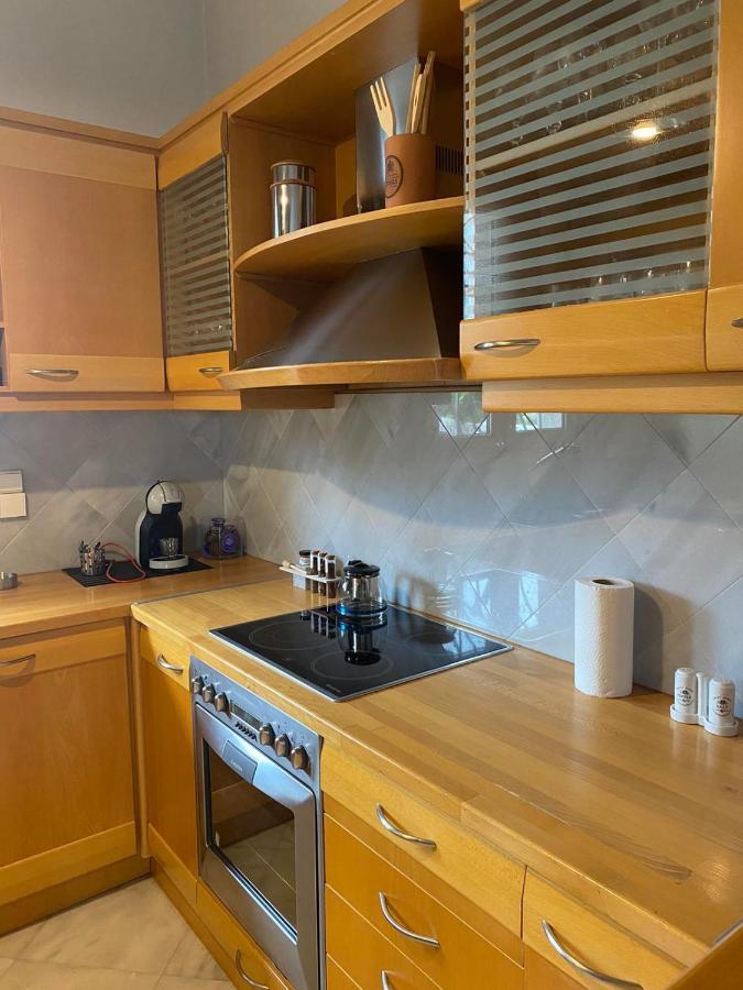 Suite With Garden Agia Marina  외부 사진