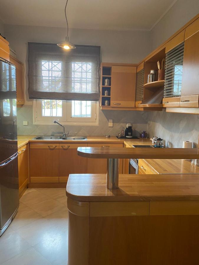 Suite With Garden Agia Marina  외부 사진