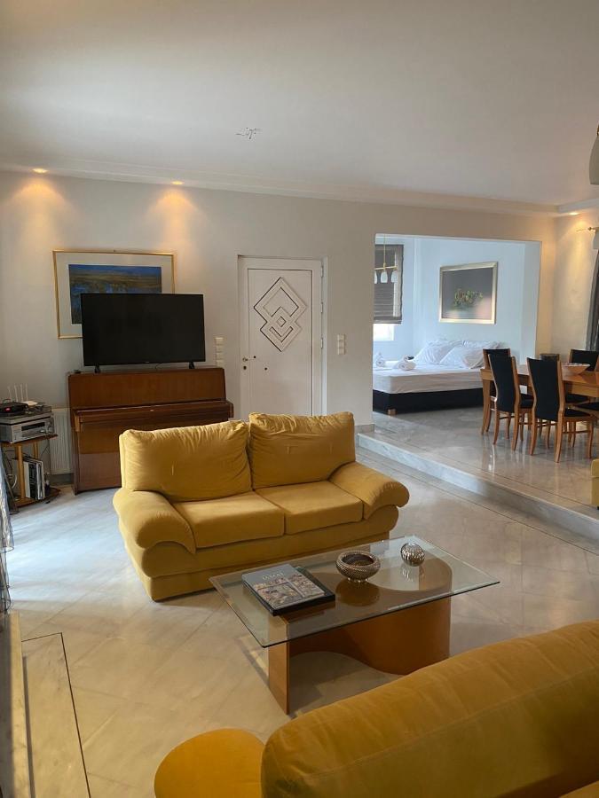 Suite With Garden Agia Marina  외부 사진