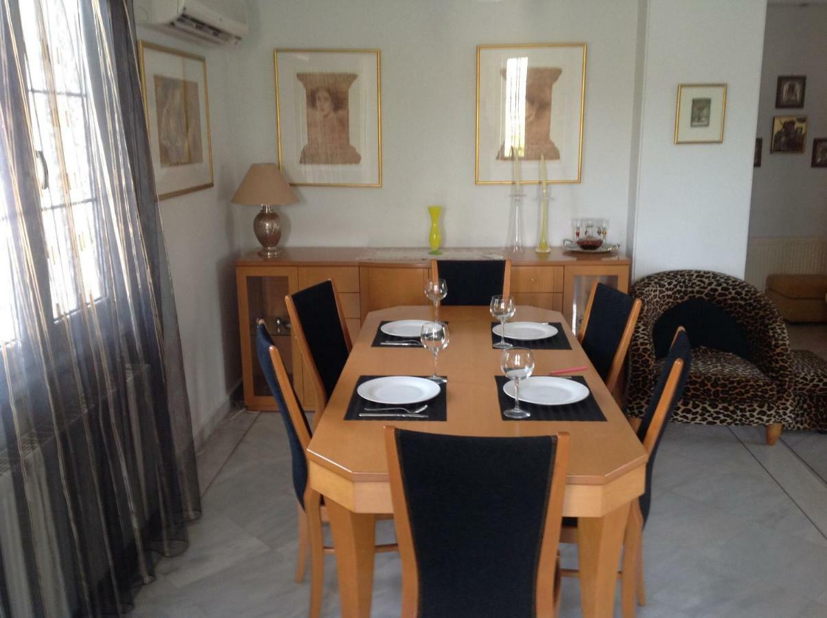 Suite With Garden Agia Marina  외부 사진